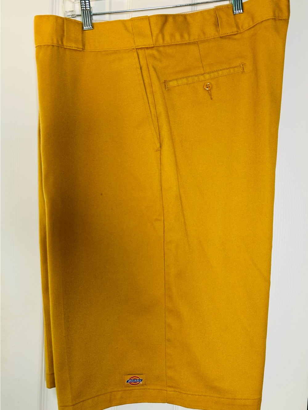 Dickies Men’s/Gender- Neutral Golden Yellow Work Hybrid Shorts - Picture 2 of 4